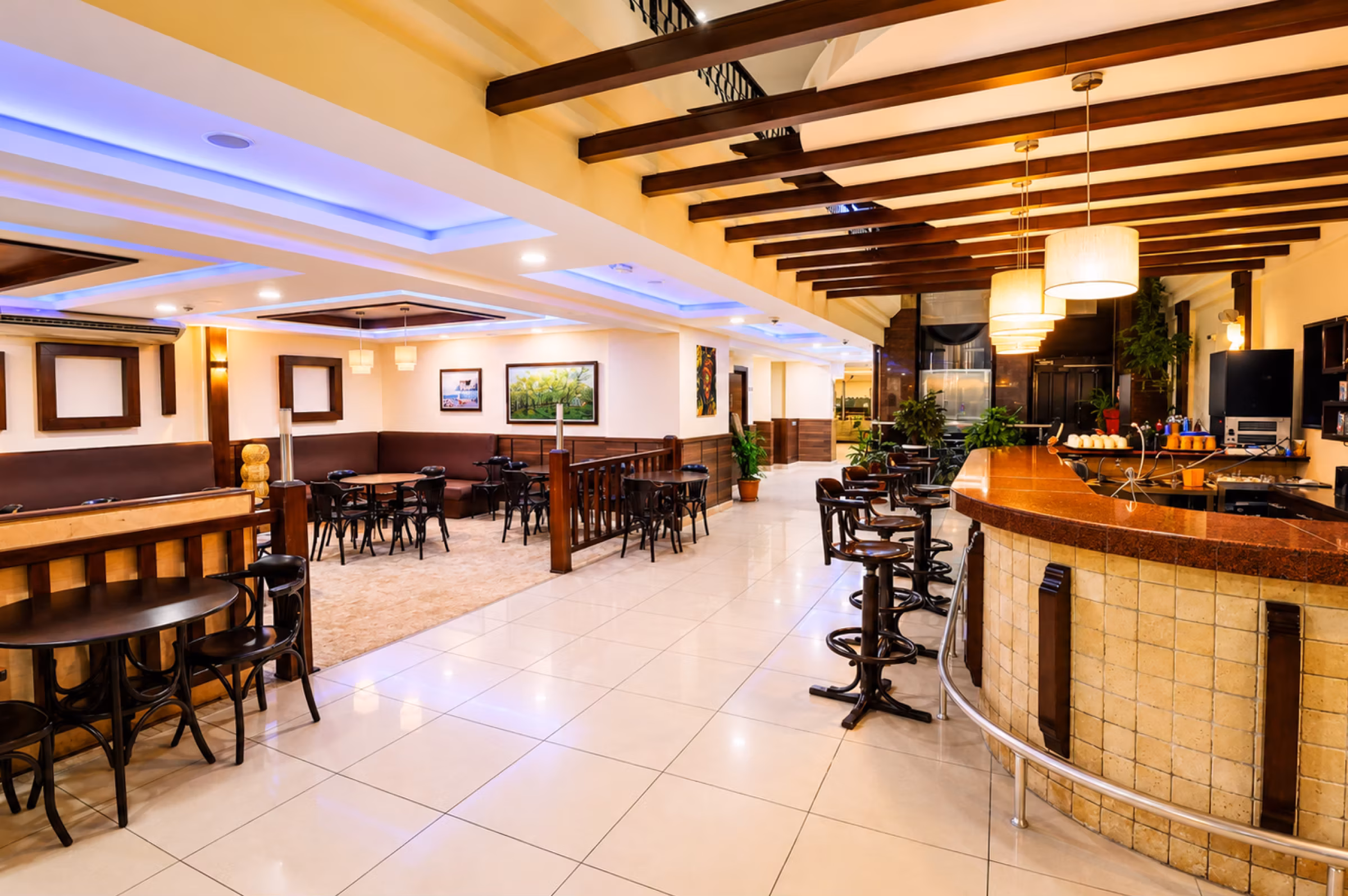RK Magic Dream Hotel - bistro kafe bar iç mekân