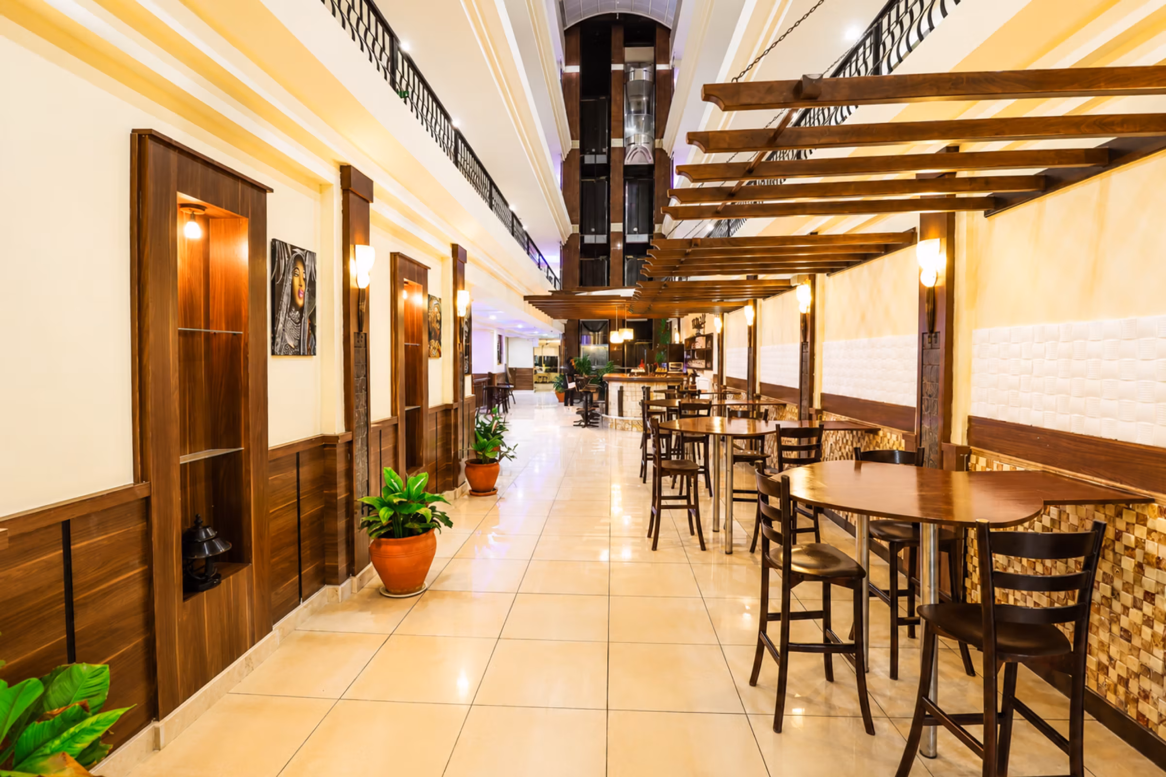 RK Magic Dream Hotel - bistro kafe koridor oturma alanı